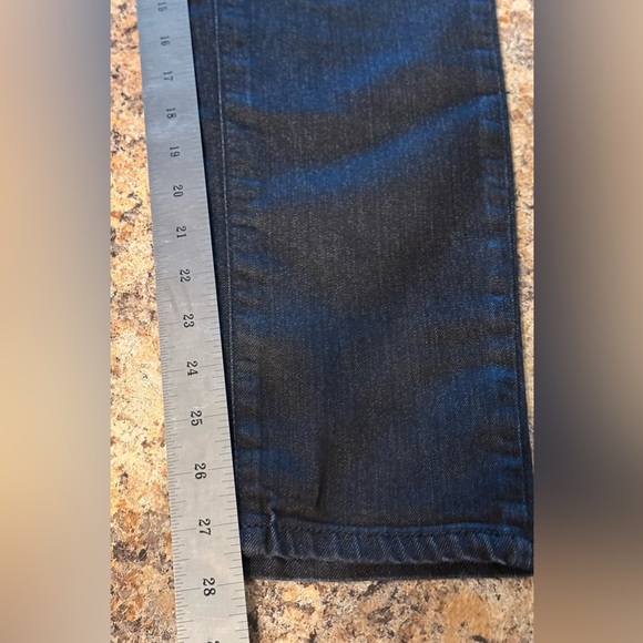 Nine West Women’s Jeans Size 8 Average Straight Leg Mid Rise Classic Black - Picture 7 of 13